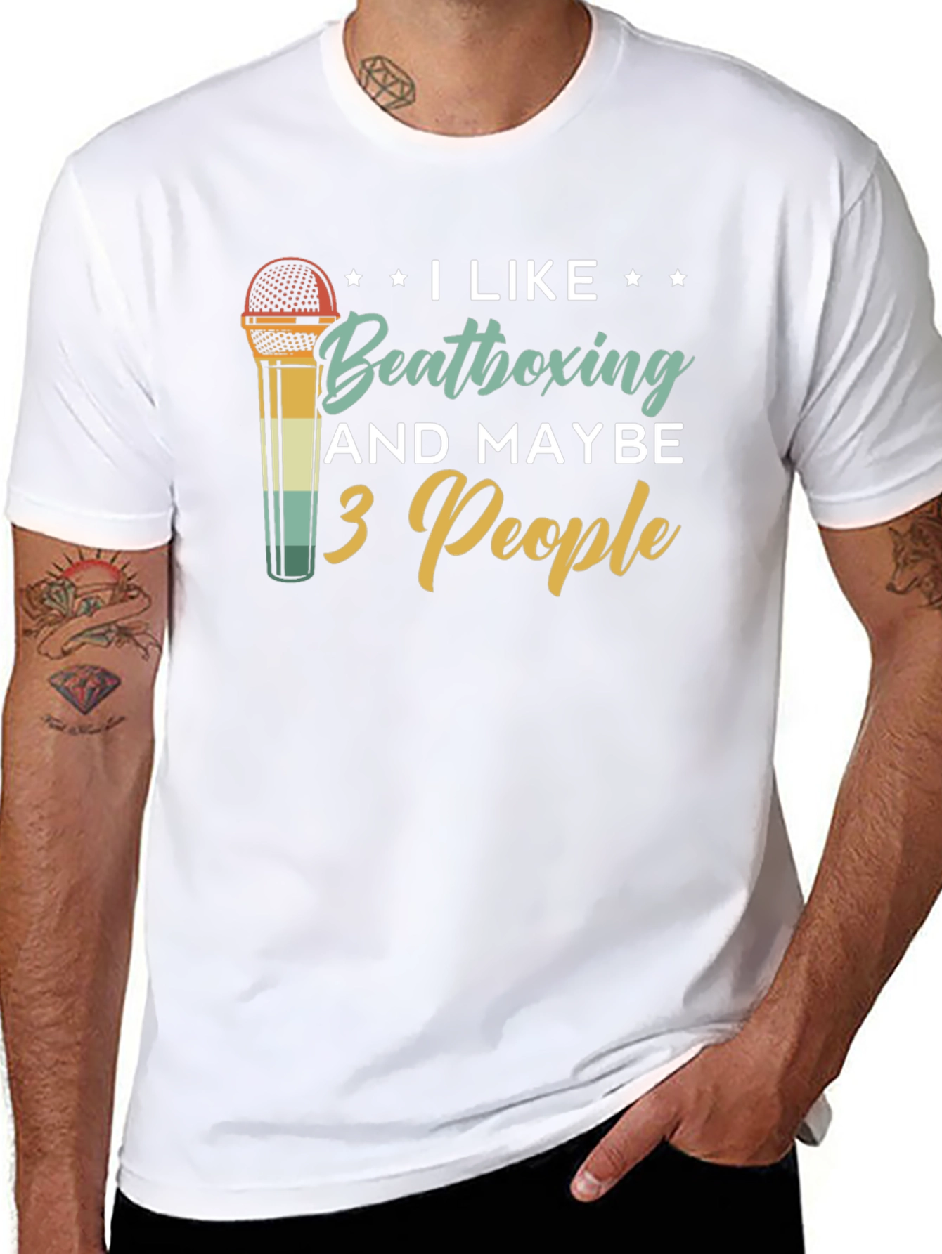 I Like Beatboxing & Maybe 3 People T-Shirt