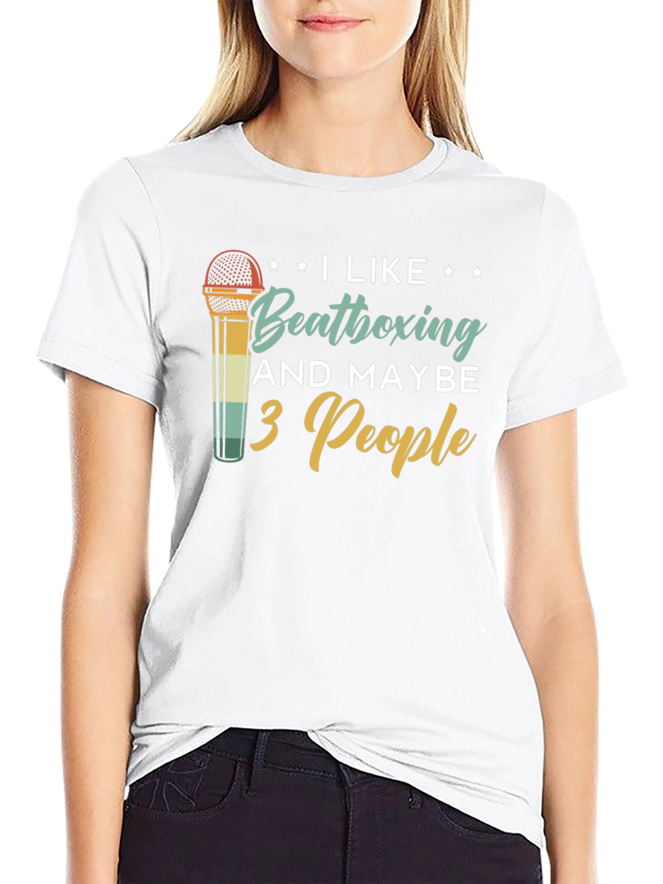 I Like Beatboxing & Maybe 3 People T-Shirt