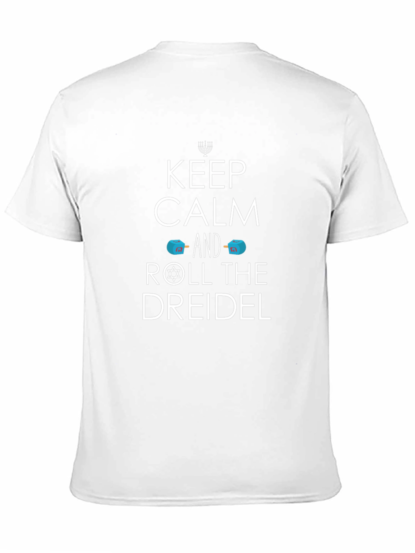 Keep Calm and Roll the Dreidel T-Shirt