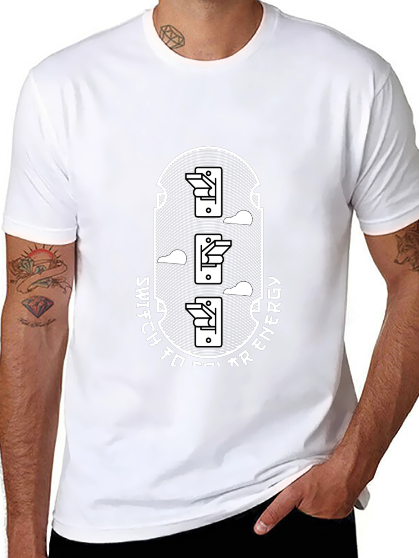 Switch to Solar Energy T-Shirt - Eco Friendly Tee