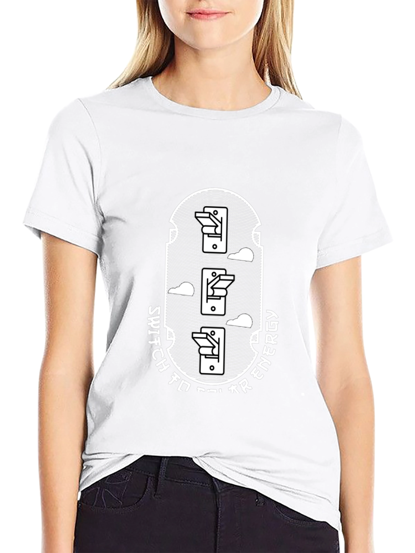 Switch to Solar Energy T-Shirt - Eco Friendly Tee