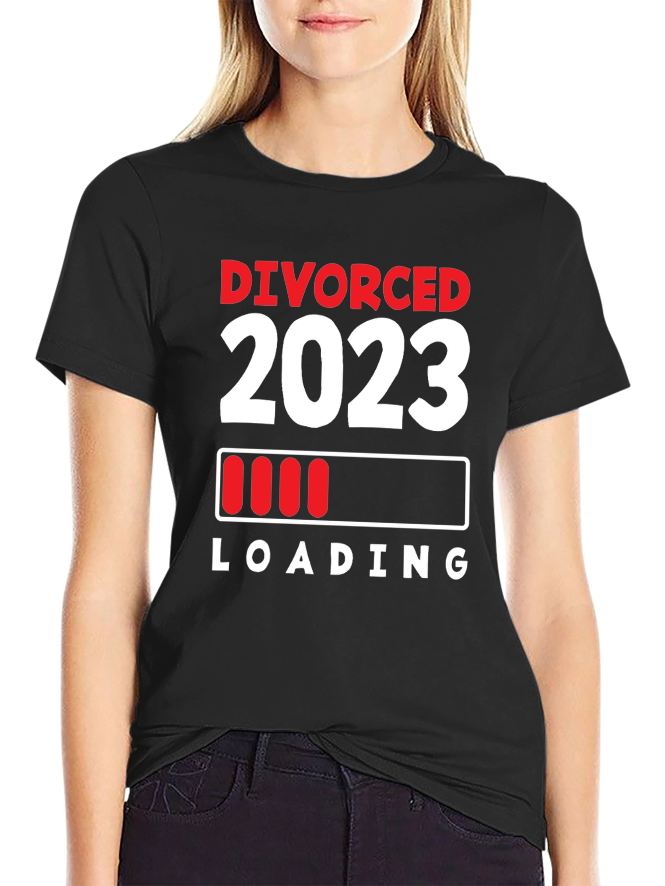Divorced 2023 Loading T-Shirt