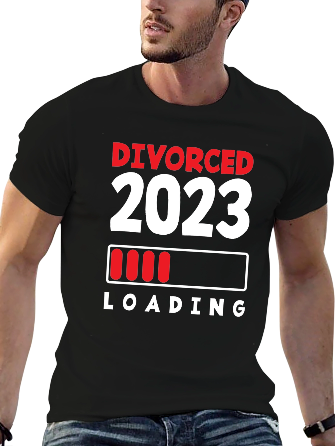 Divorced 2023 Loading T-Shirt