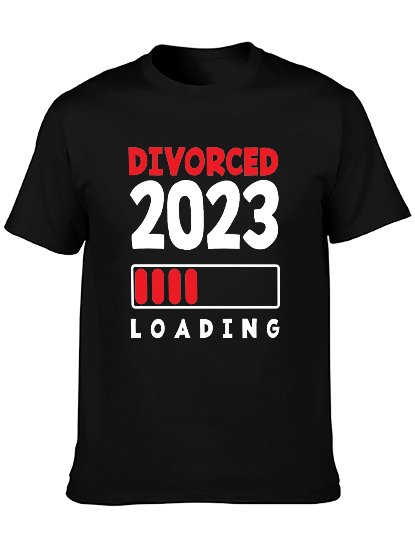 Divorced 2023 Loading T-Shirt