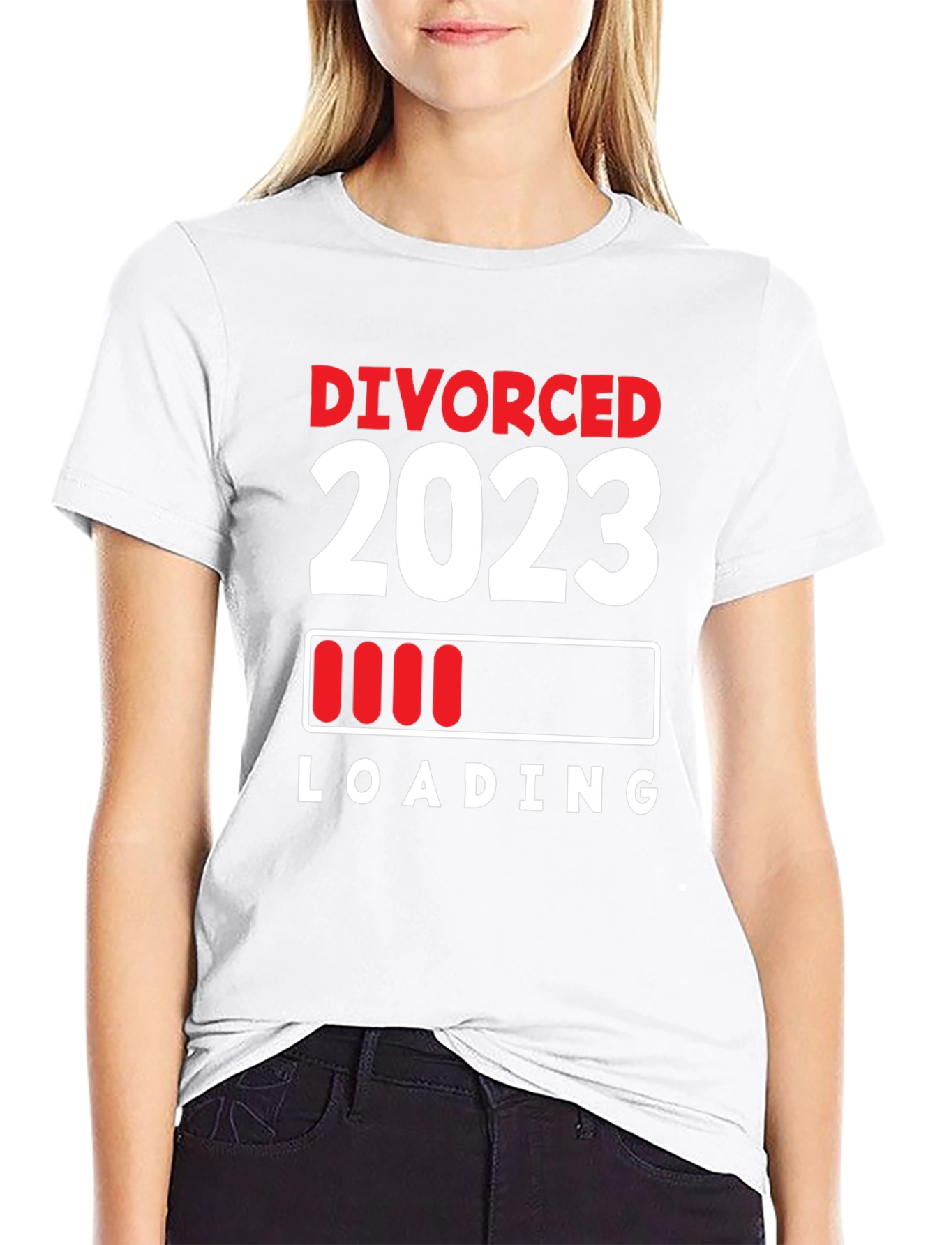 Divorced 2023 Loading T-Shirt