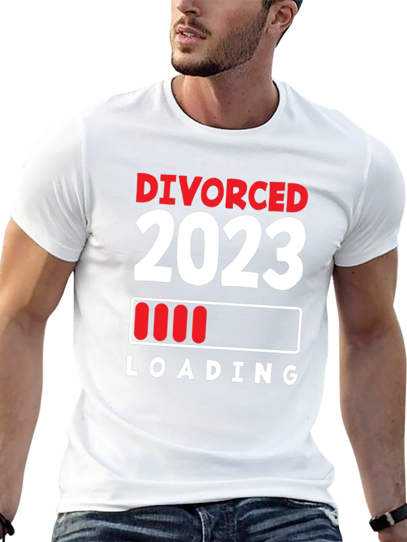 Divorced 2023 Loading T-Shirt