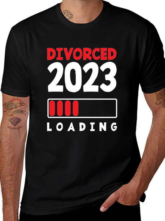Divorced 2023 Loading T-Shirt