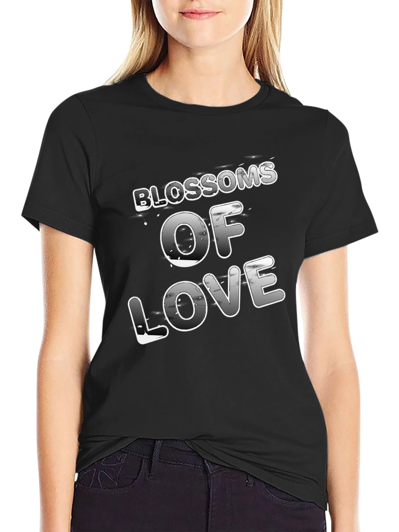 Blossoms of Love Graphic T-Shirt