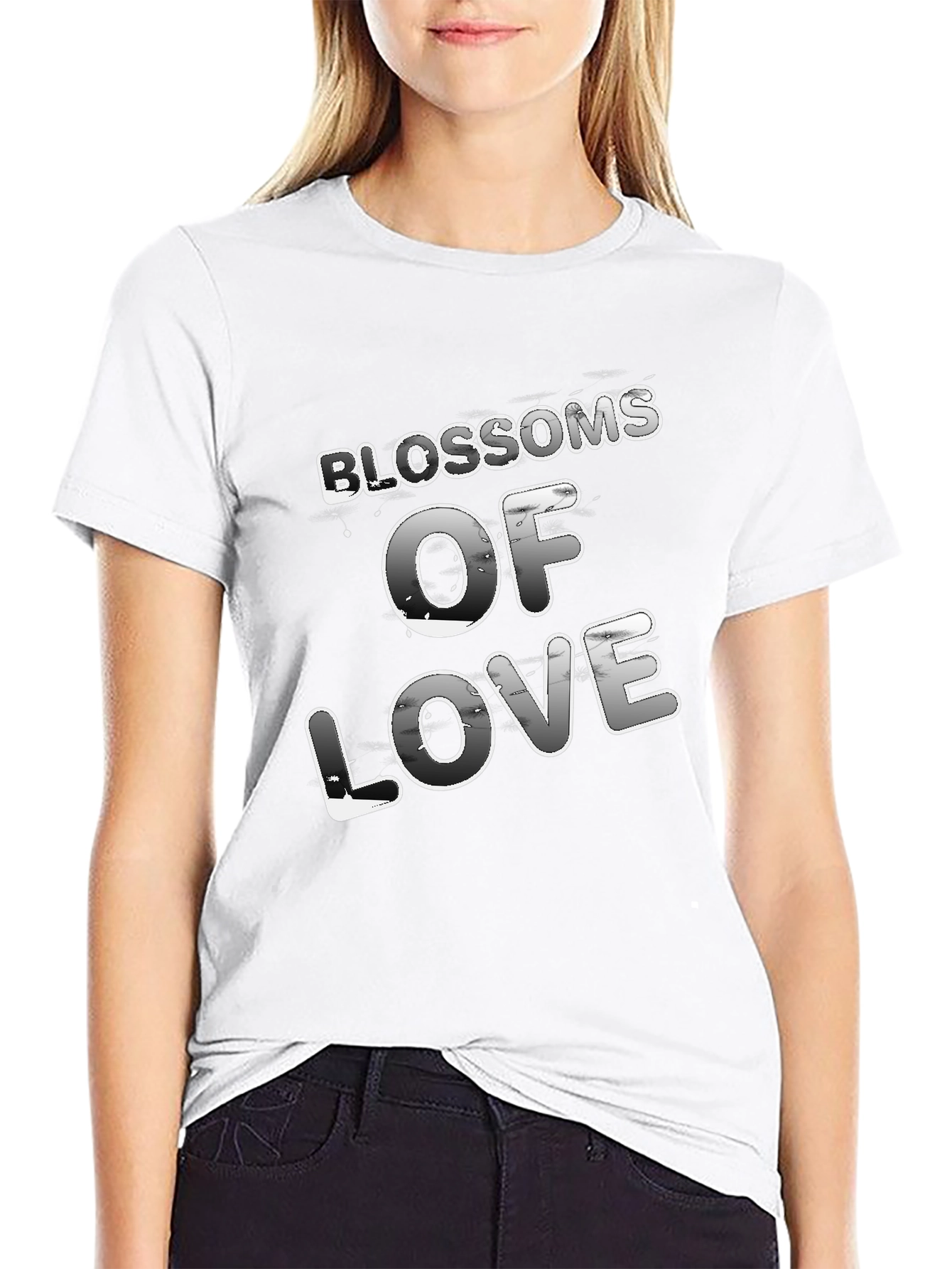 Blossoms of Love Graphic T-Shirt
