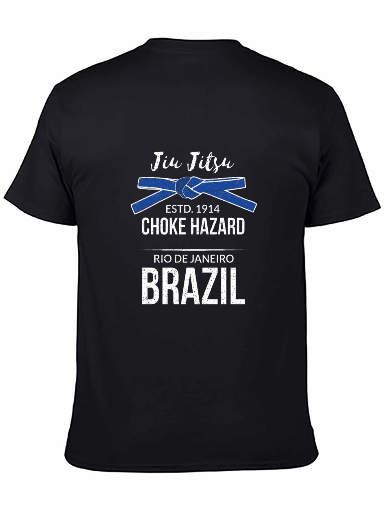 Jiu Jitsu Choke Hazard Graphic Tee