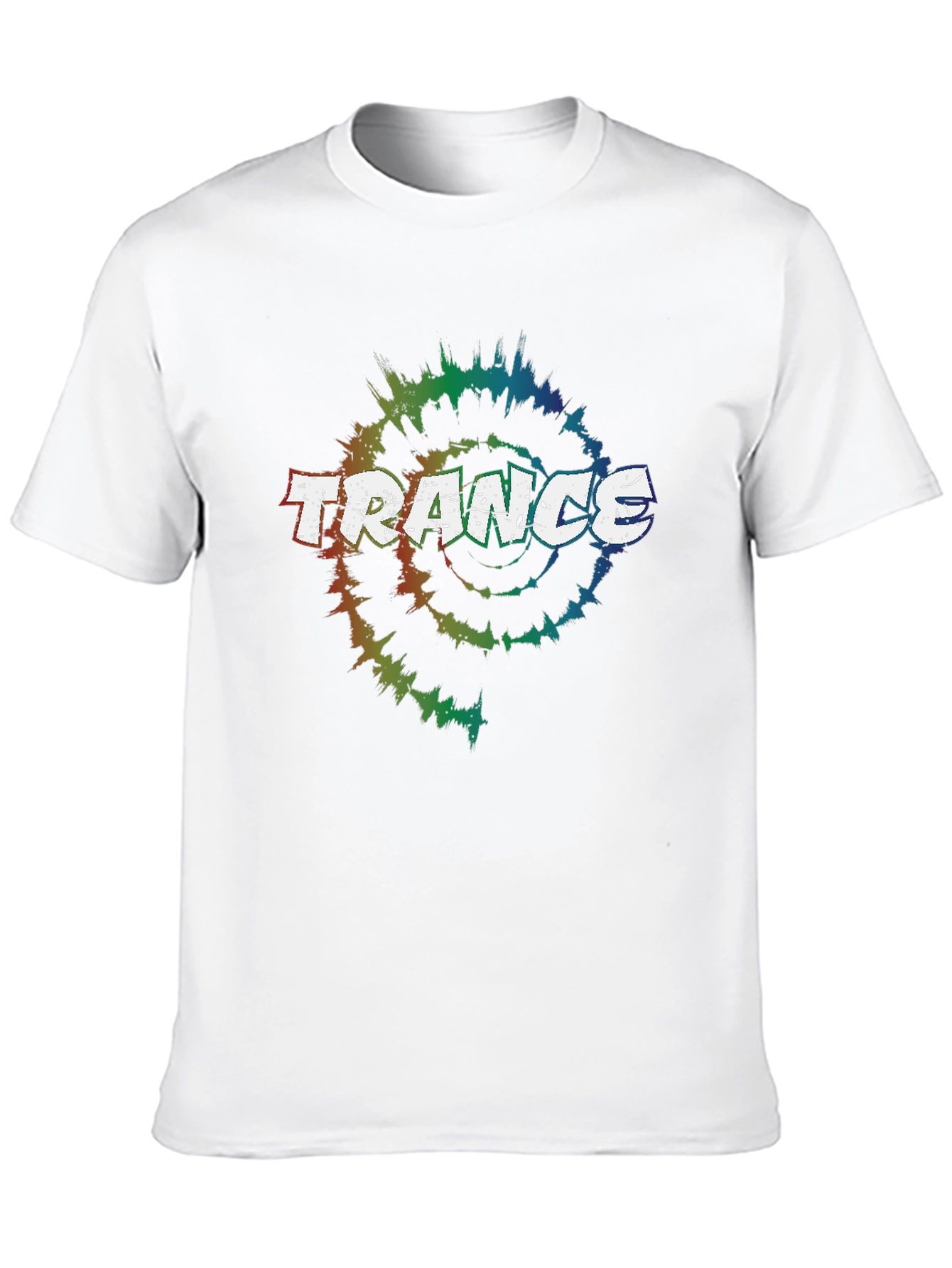 Trance Tie-Dye Graphic Tee - Music Festival Apparel