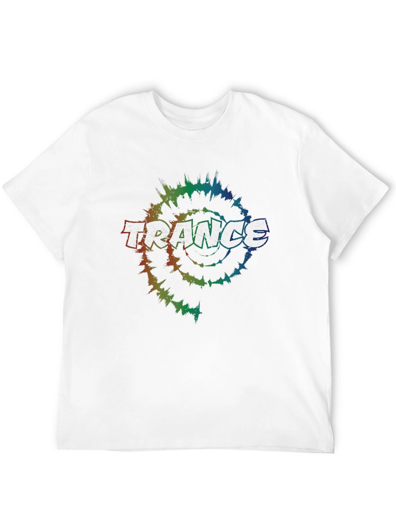 Trance Tie-Dye Graphic Tee - Music Festival Apparel