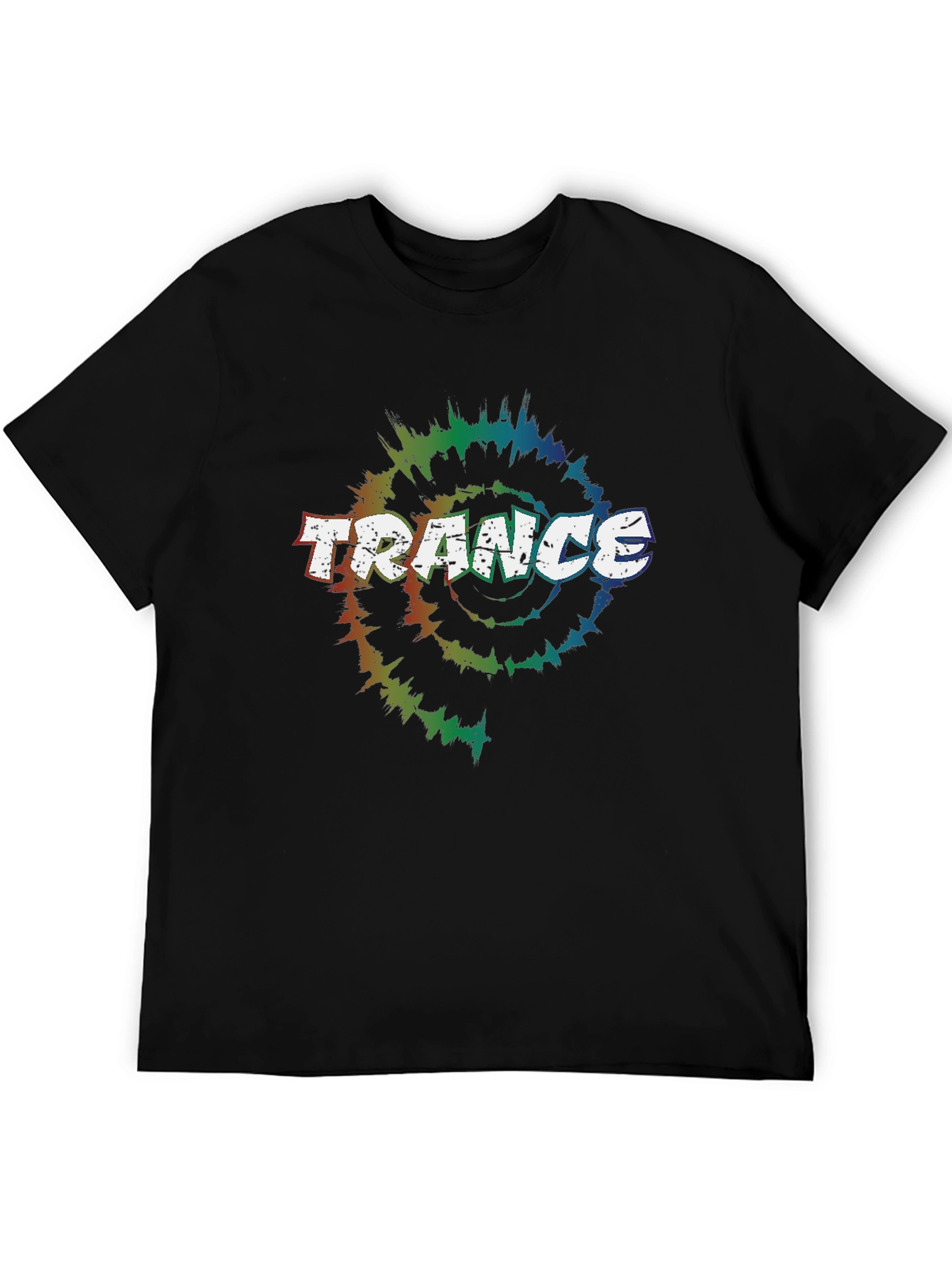 Trance Tie-Dye Graphic Tee - Music Festival Apparel