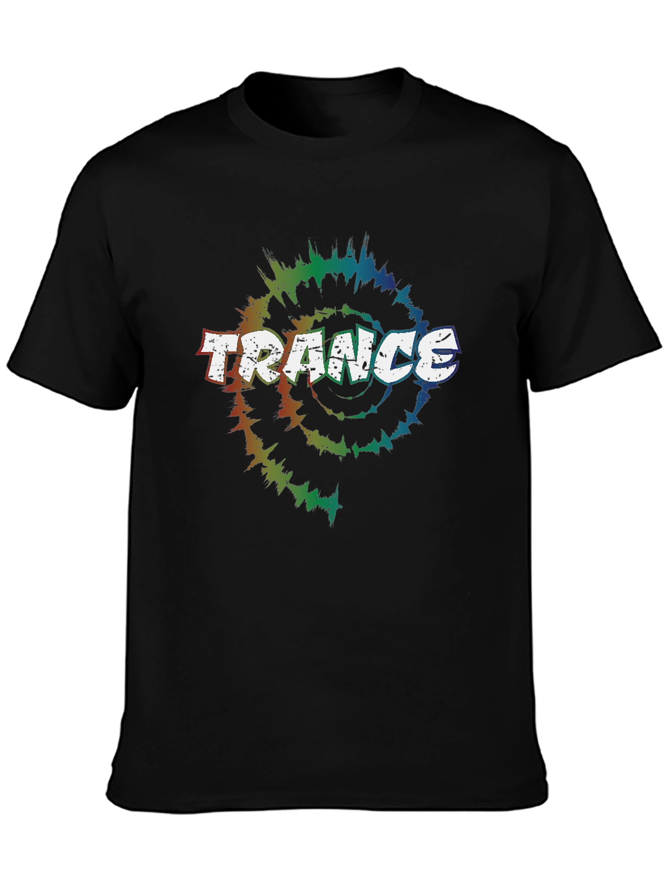 Trance Tie-Dye Graphic Tee - Music Festival Apparel