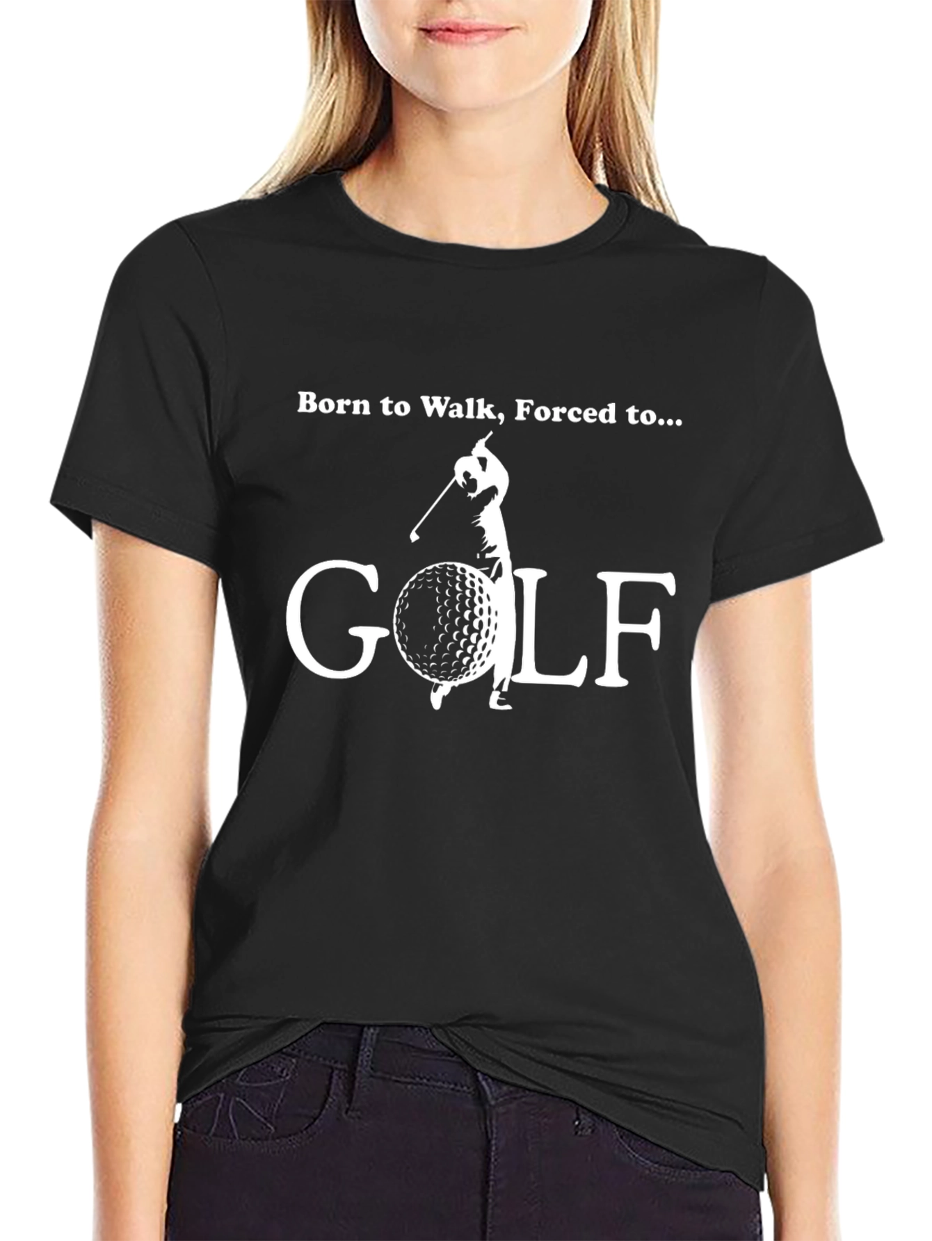 Born to Walk Golf Graphic Tee