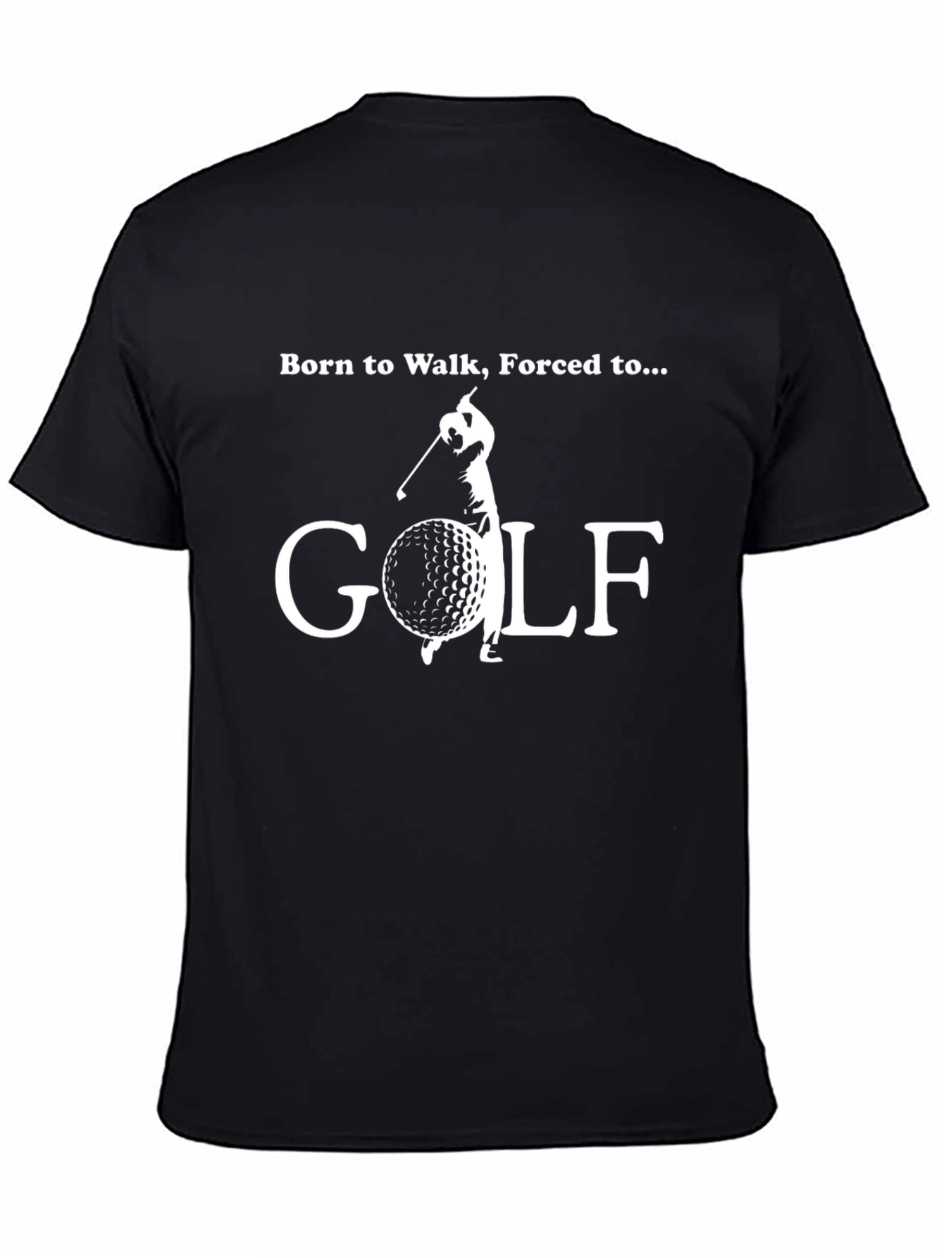 Born to Walk Golf Graphic Tee