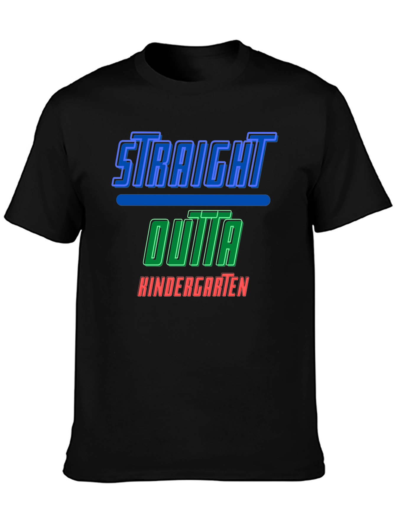 Straight Outta Kindergarten Graphic T-Shirt