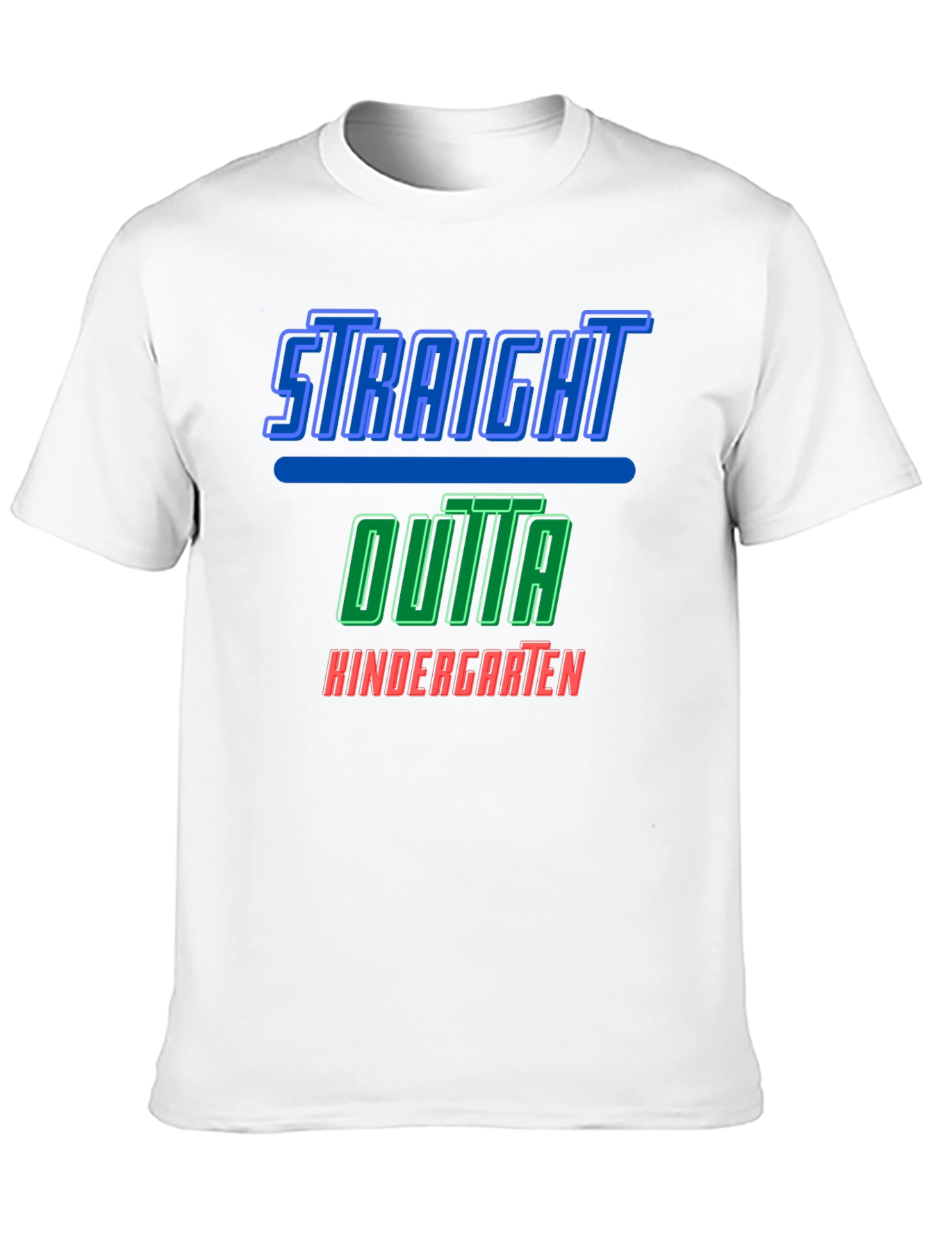 Straight Outta Kindergarten Graphic T-Shirt