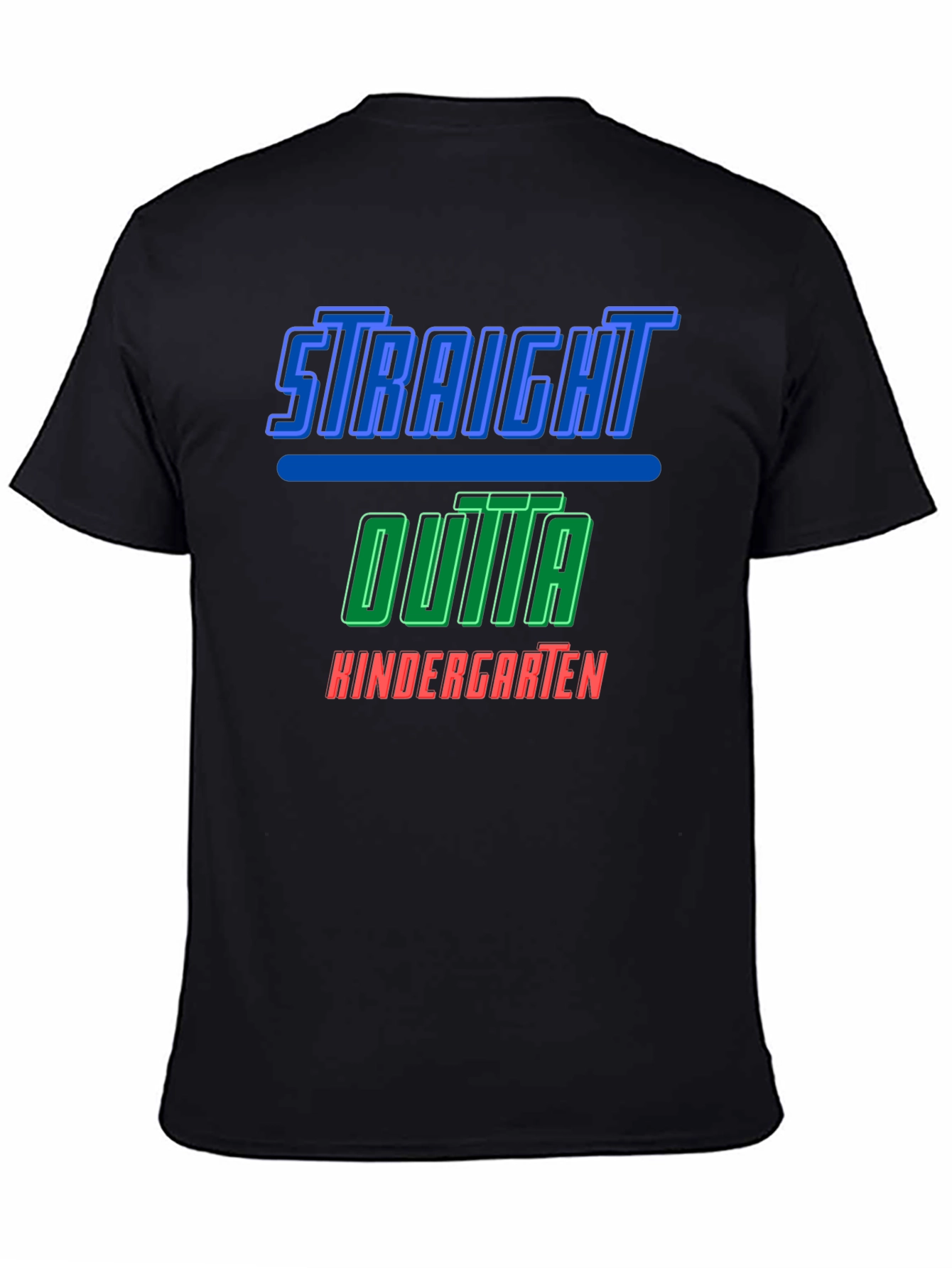 Straight Outta Kindergarten Graphic T-Shirt