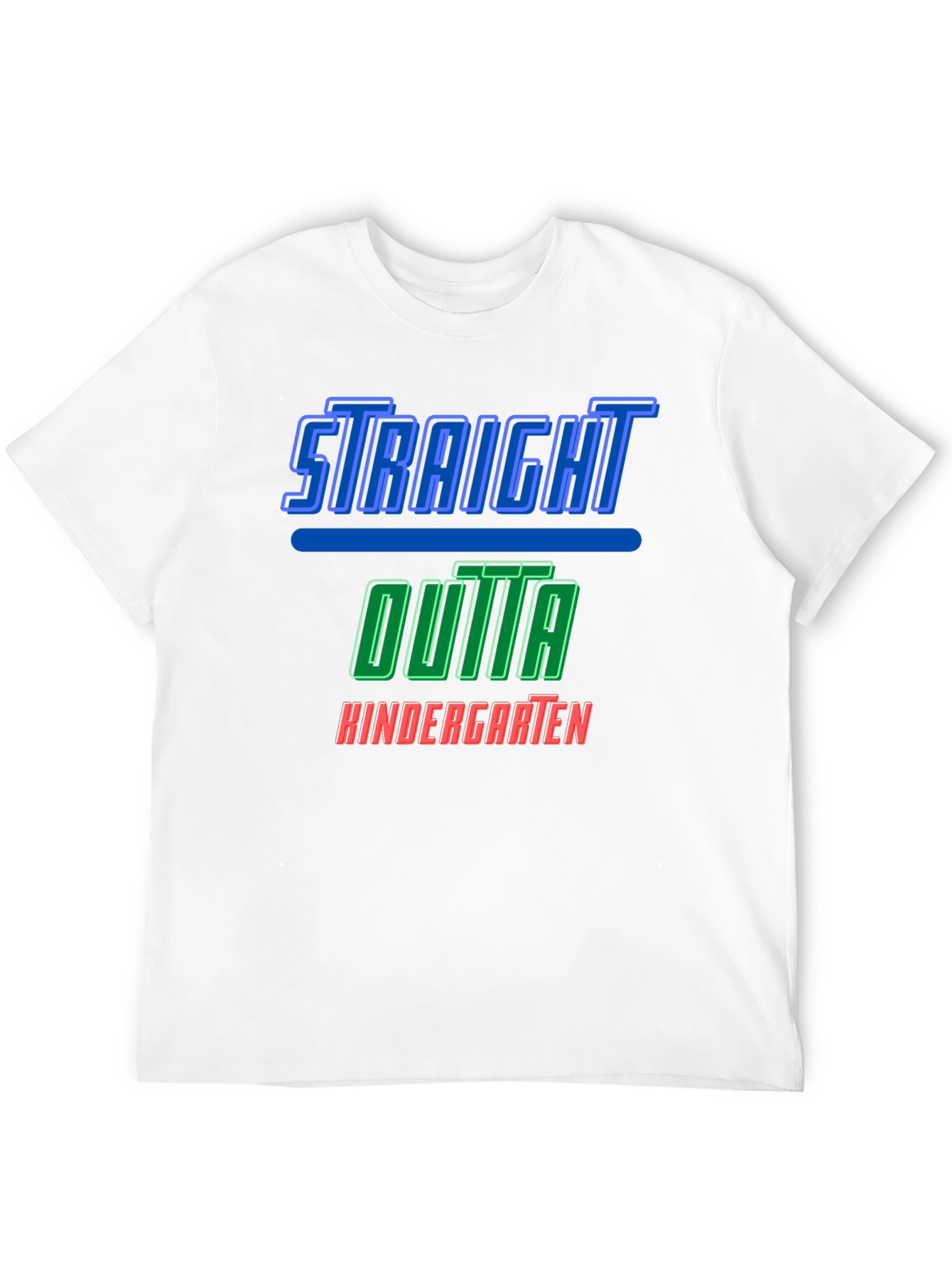 Straight Outta Kindergarten Graphic T-Shirt
