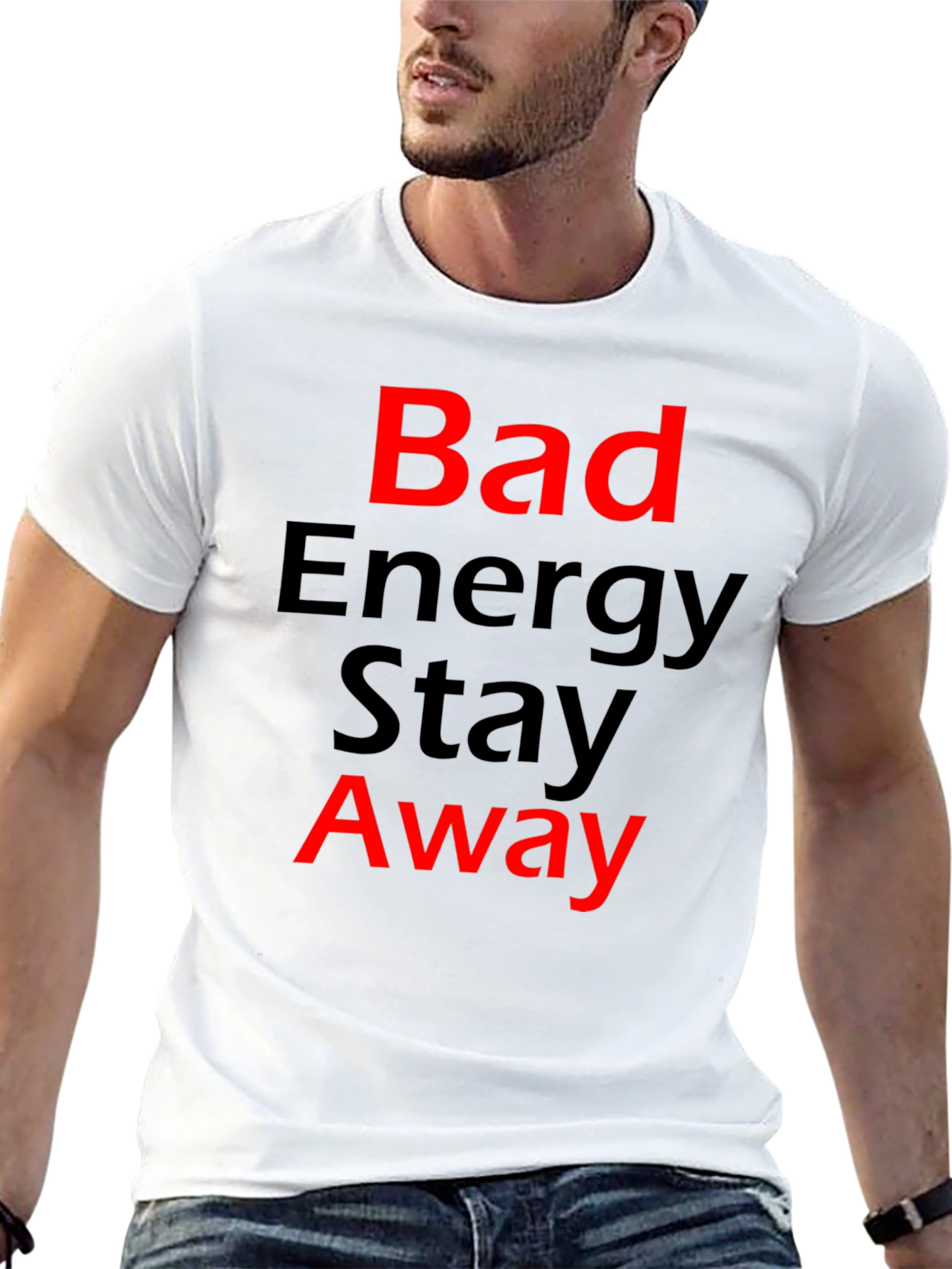 Bad Energy Stay Away Graphic T-Shirt