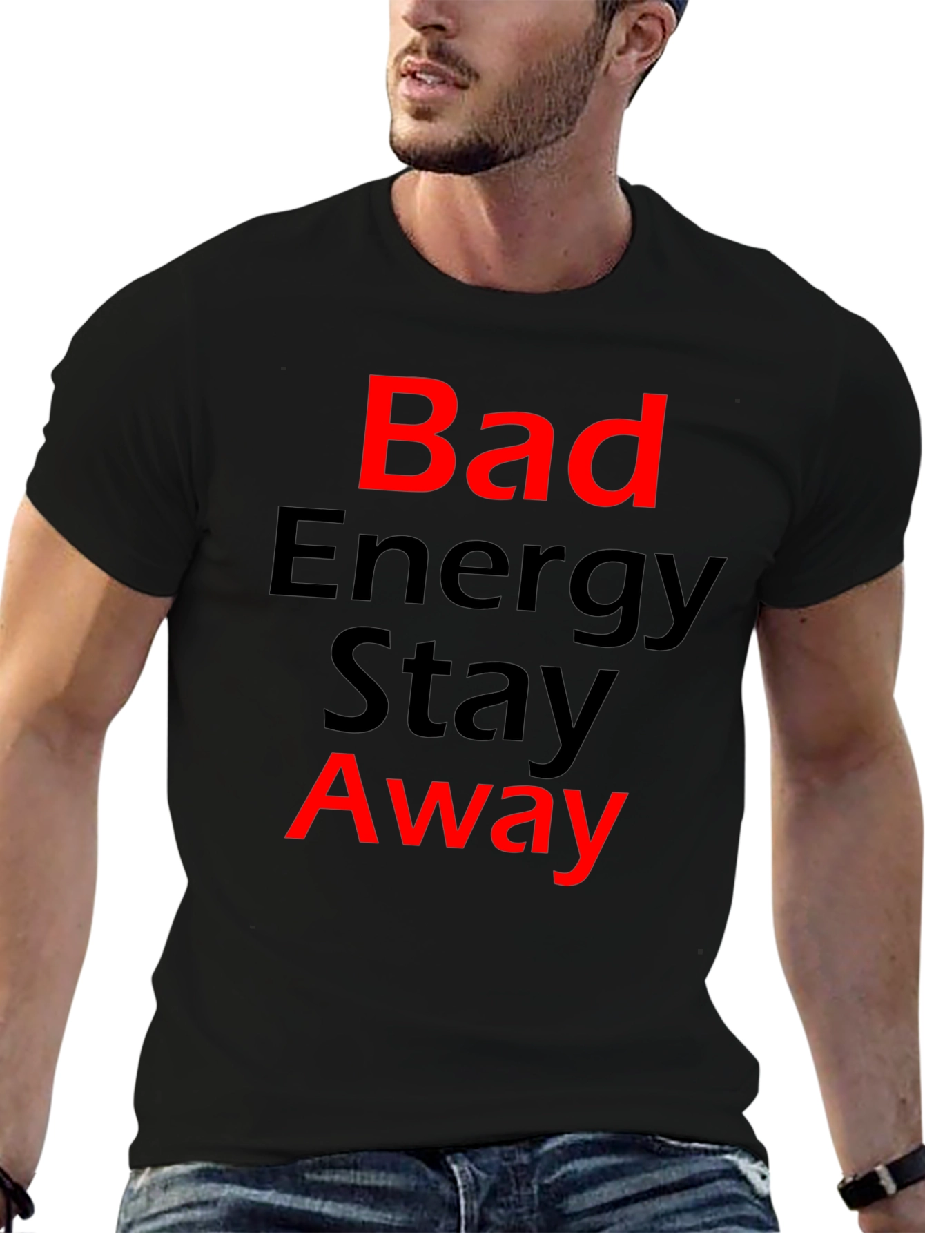 Bad Energy Stay Away Graphic T-Shirt