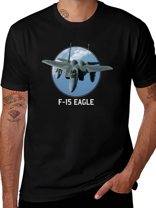 F-15 Eagle Jet Fighter Graphic T-Shirt