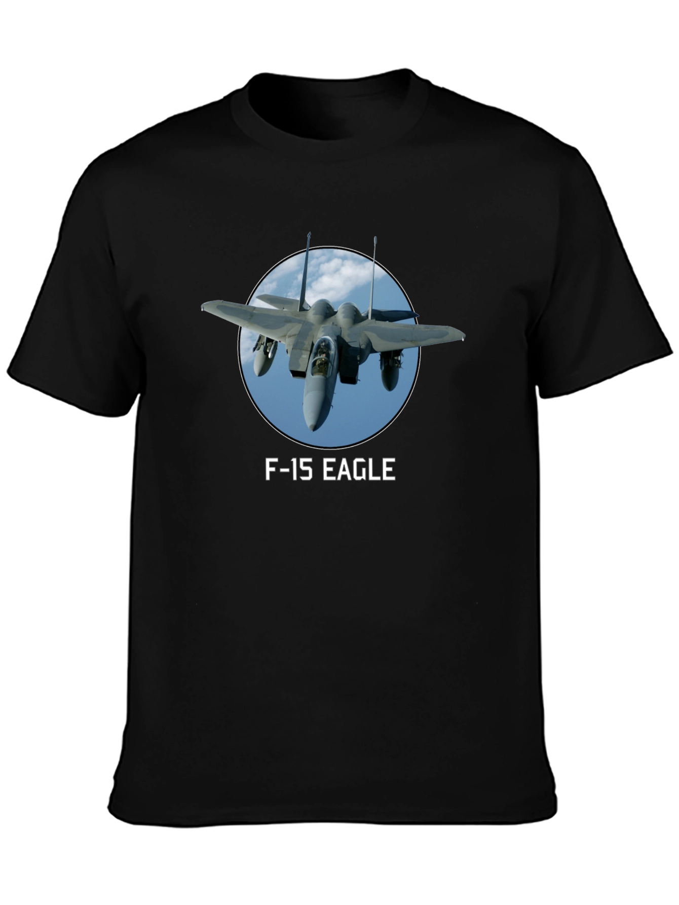 F-15 Eagle Jet Fighter Graphic T-Shirt