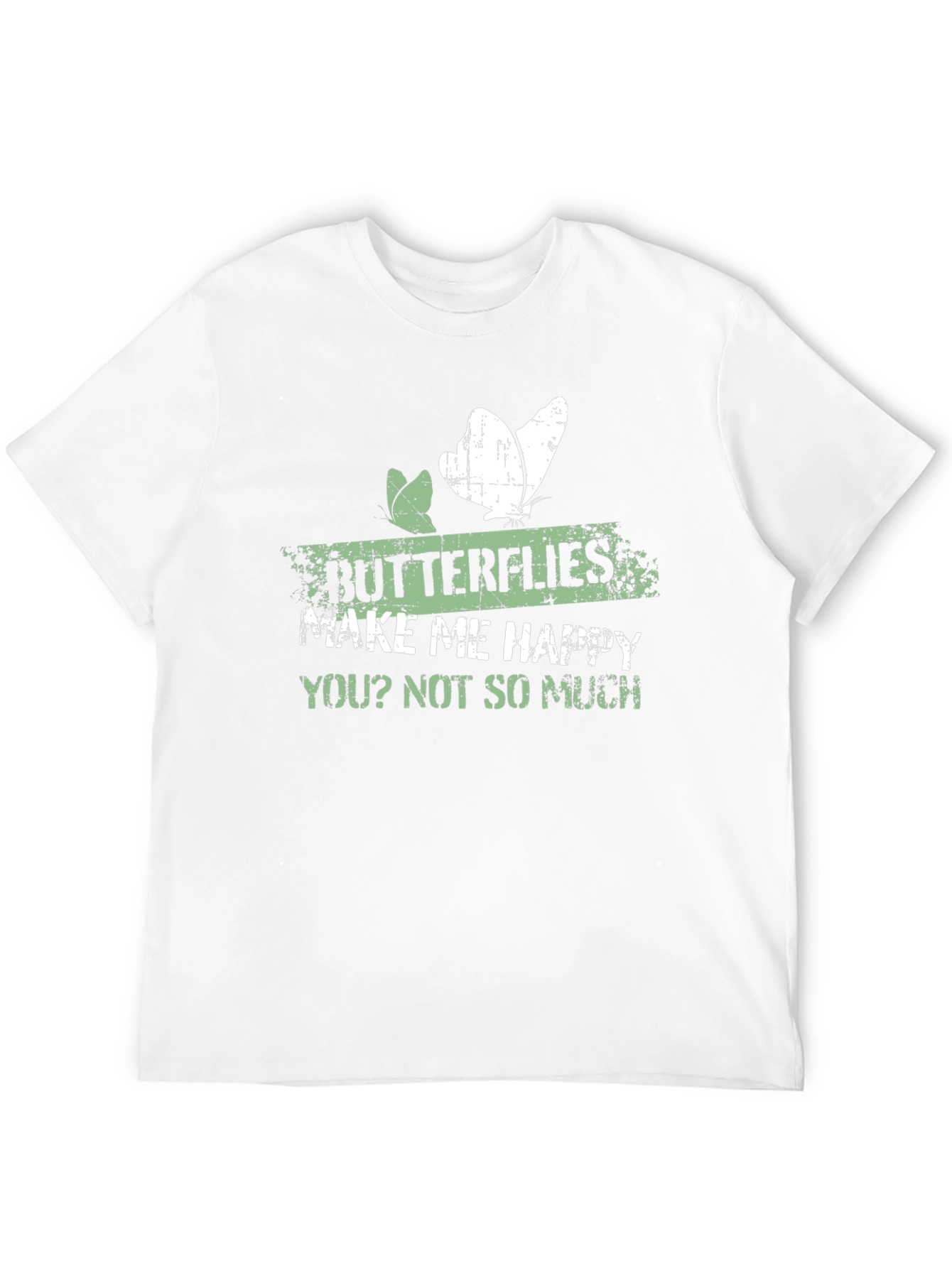 Butterflies Make Me Happy Graphic Tee