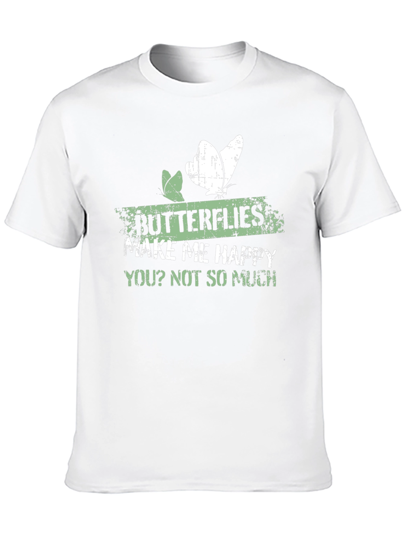 Butterflies Make Me Happy Graphic Tee