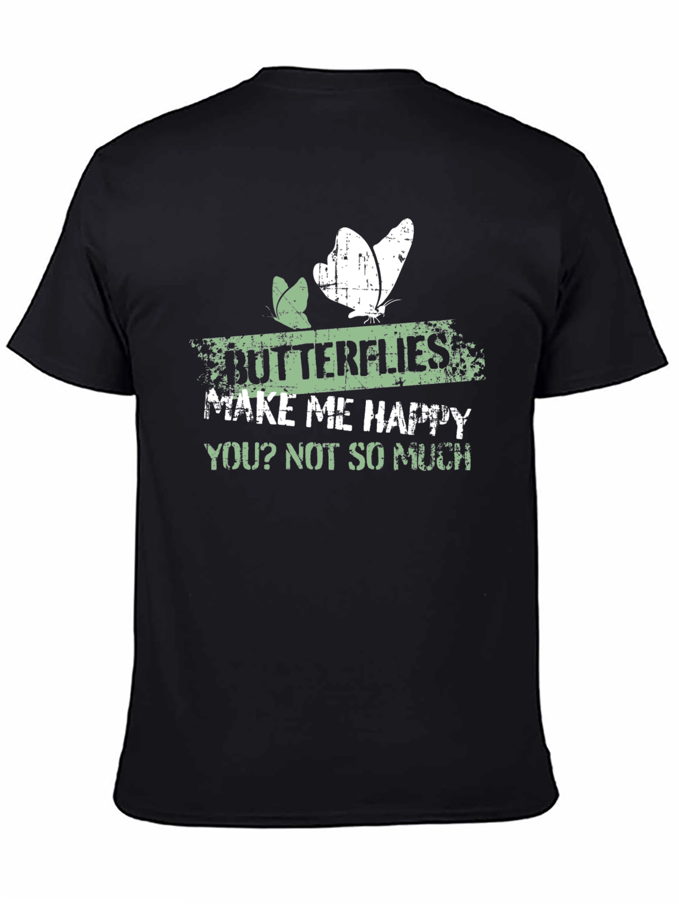 Butterflies Make Me Happy Graphic Tee