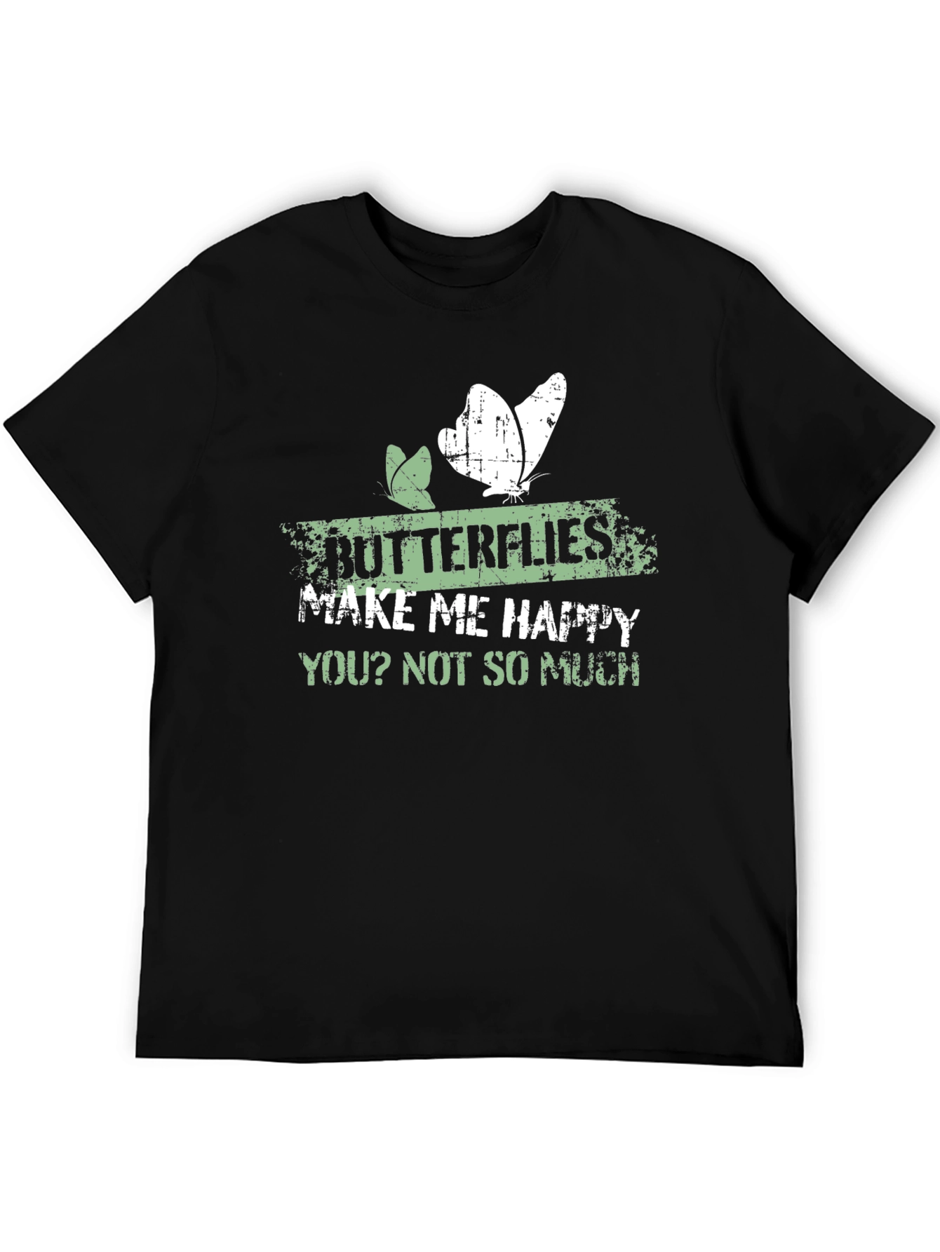 Butterflies Make Me Happy Graphic Tee