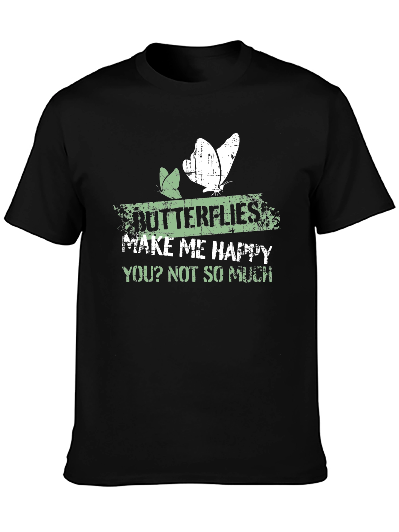 Butterflies Make Me Happy Graphic Tee