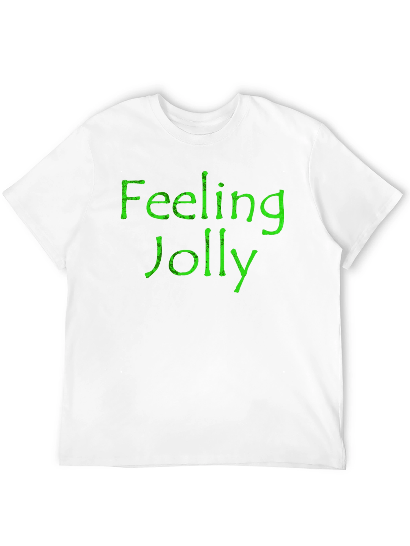 Feeling Jolly Black Graphic Tee