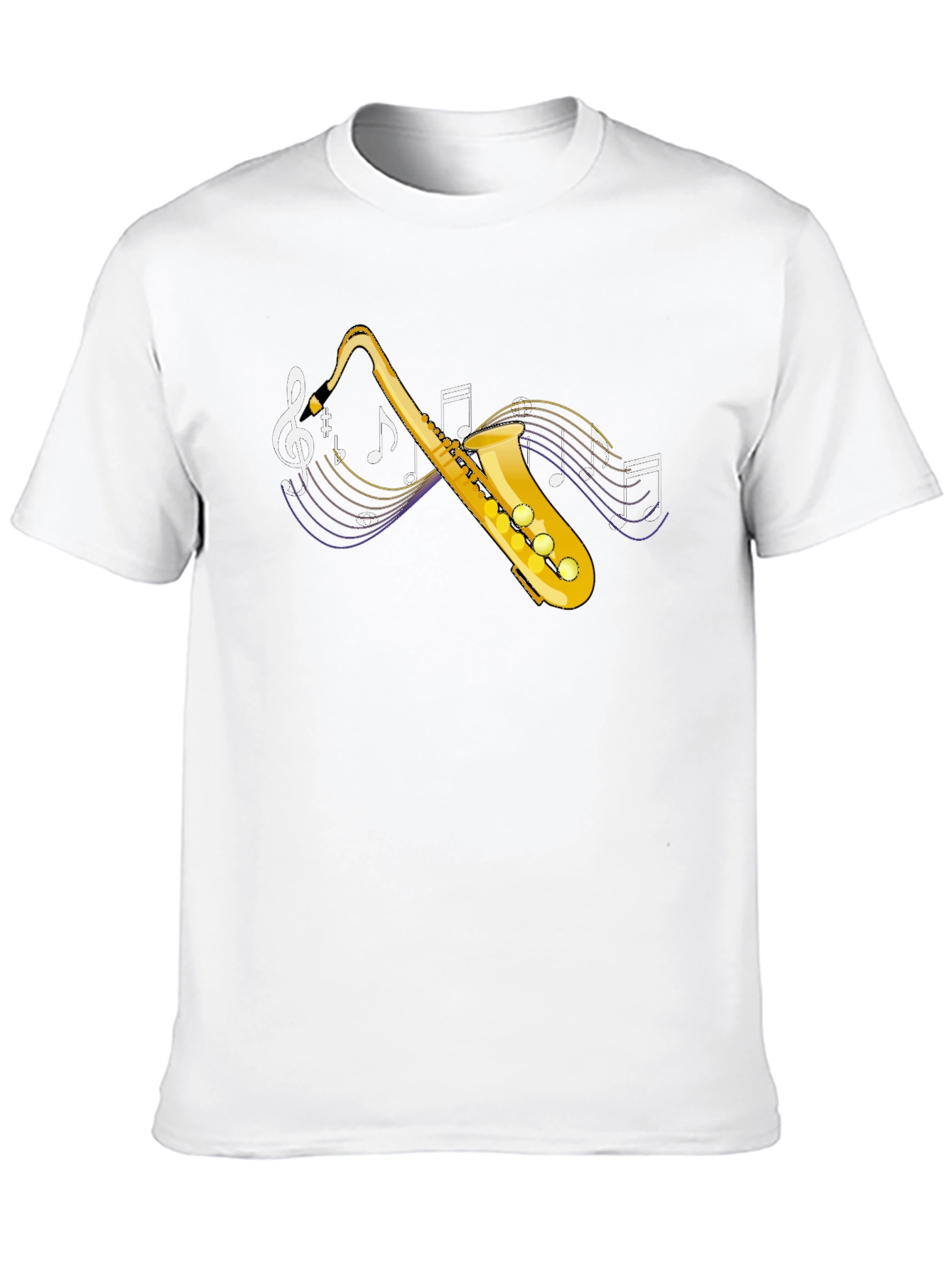 Saxophone Music T-Shirt - Musicians Fashion