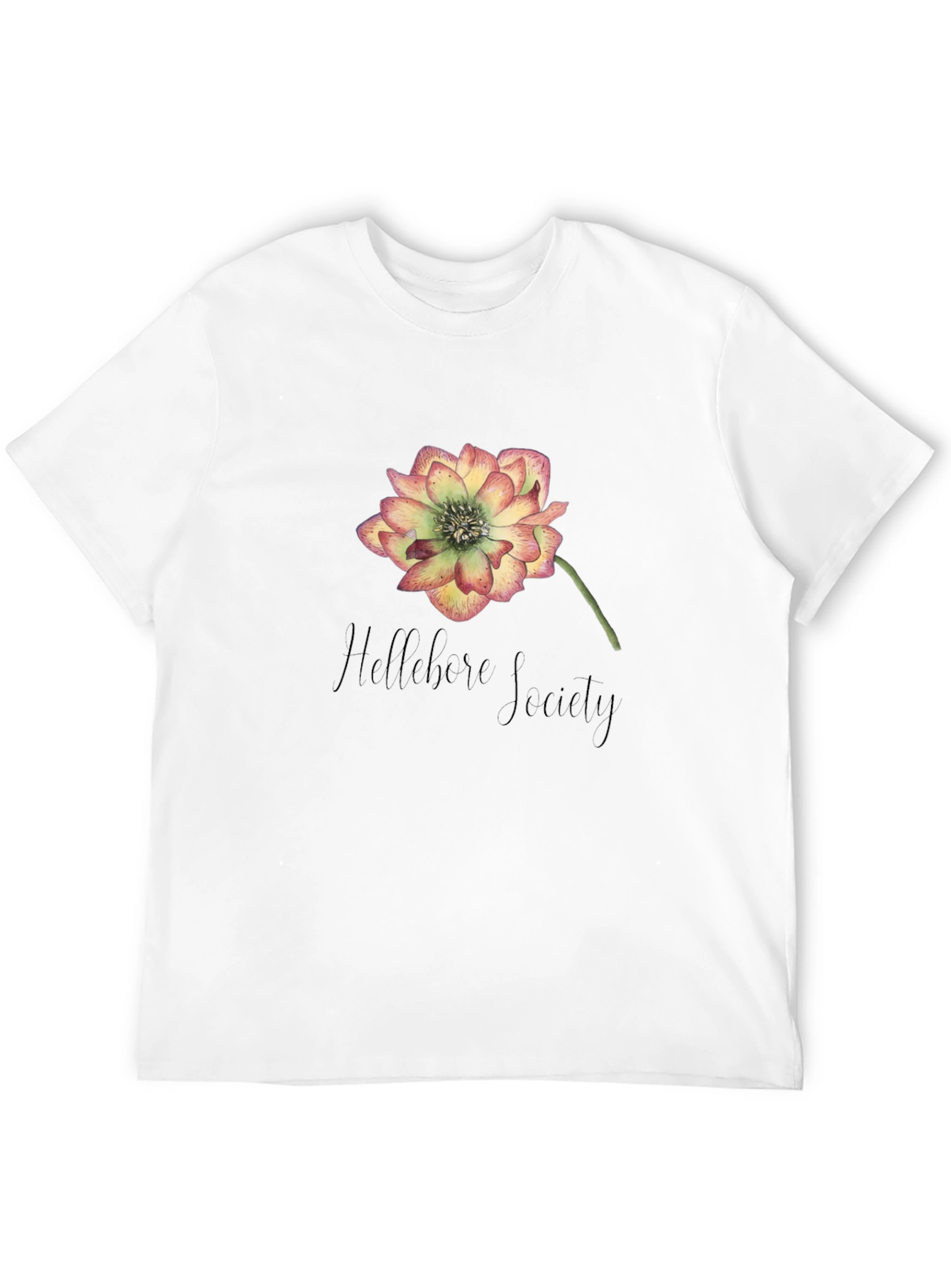 Hellebore Society Graphic T-Shirt - Black