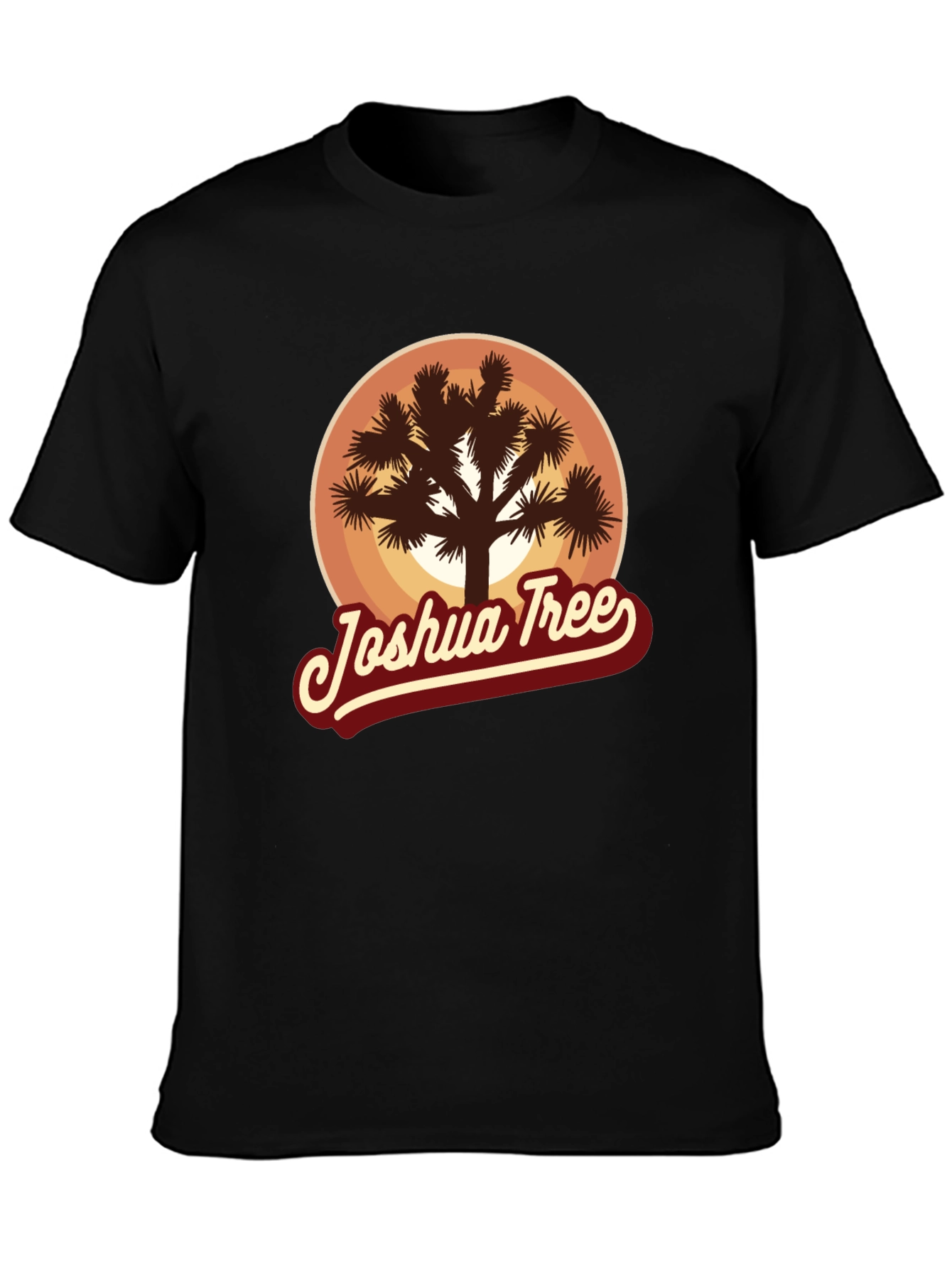 Joshua Tree Retro T-Shirt - Desert Vibes