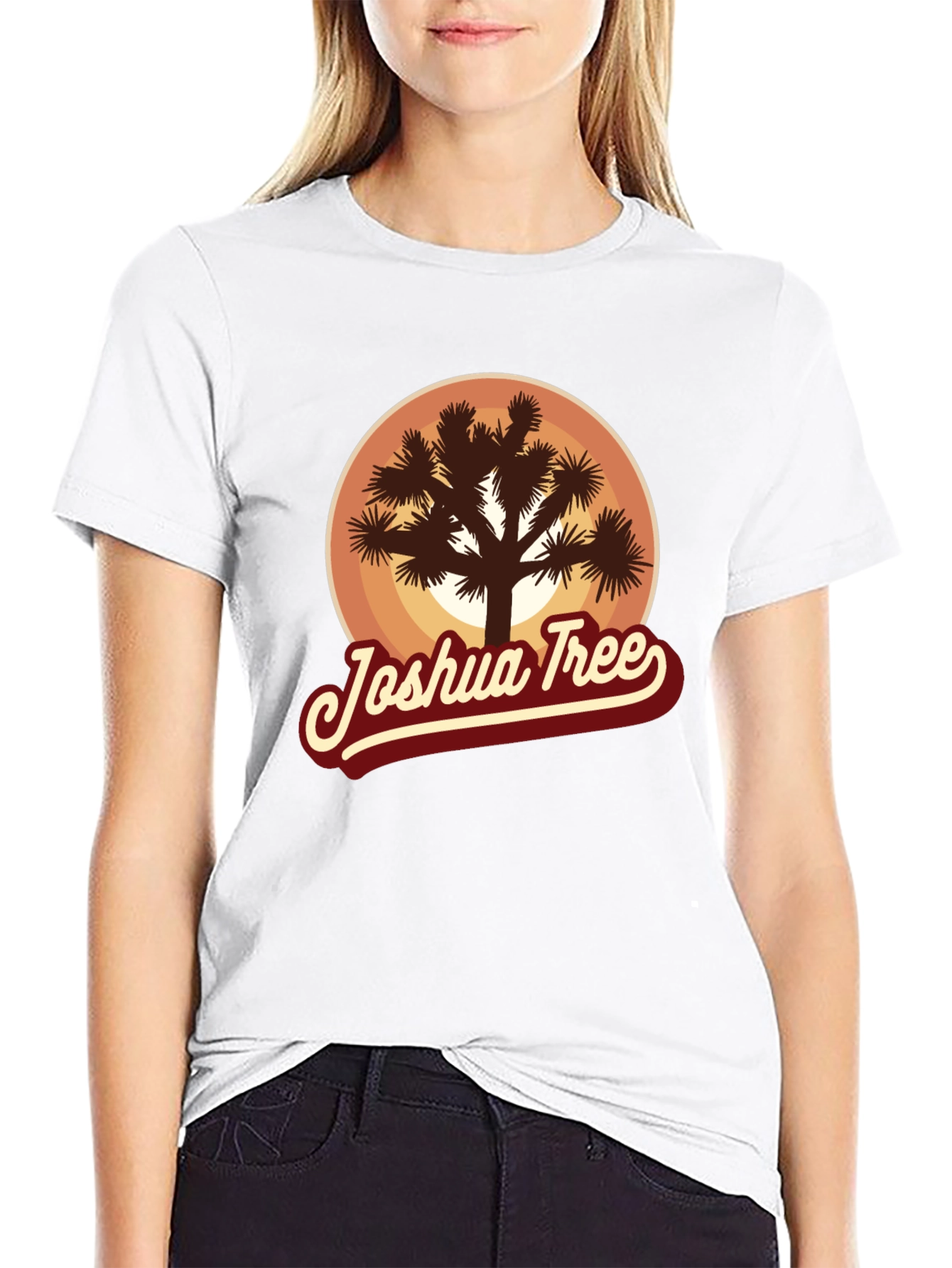 Joshua Tree Retro T-Shirt - Desert Vibes