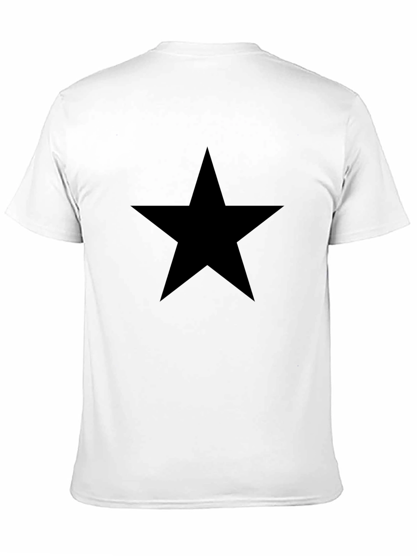 Black Star Graphic Tee - Casual Comfort