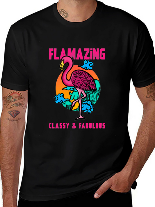 Flamazing T-Shirt: Classy & Fabulous Flamingo Tee