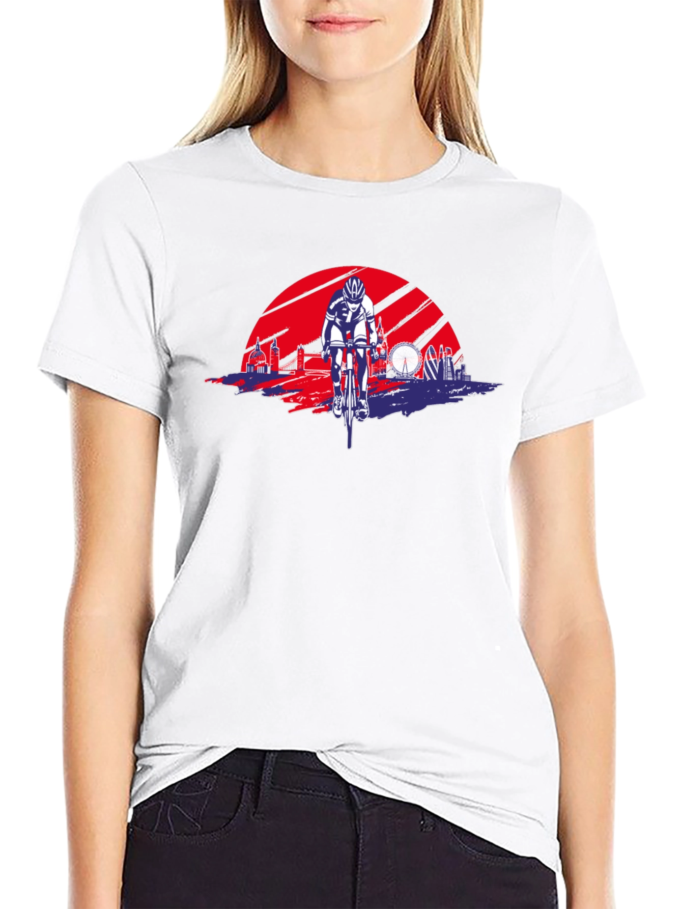 London Cycling T-Shirt - Union Jack Design