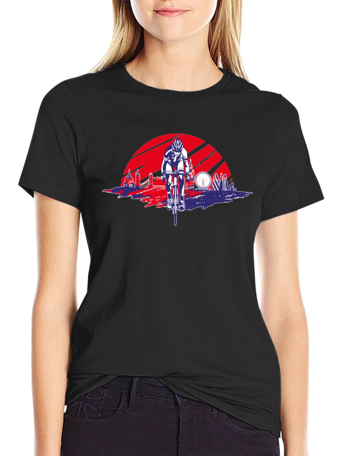 London Cycling T-Shirt - Union Jack Design