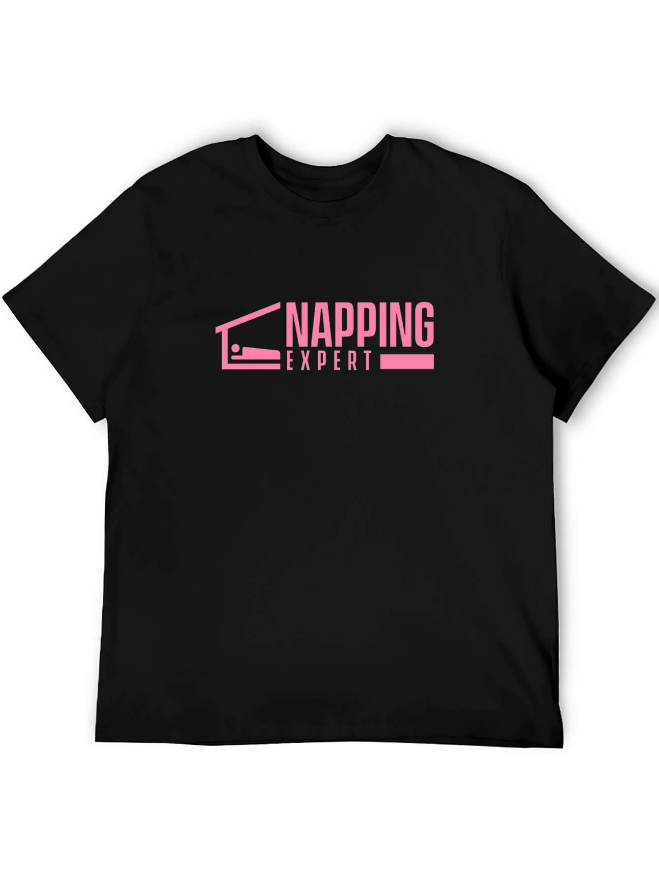 Napping Expert Graphic T-Shirt - Black