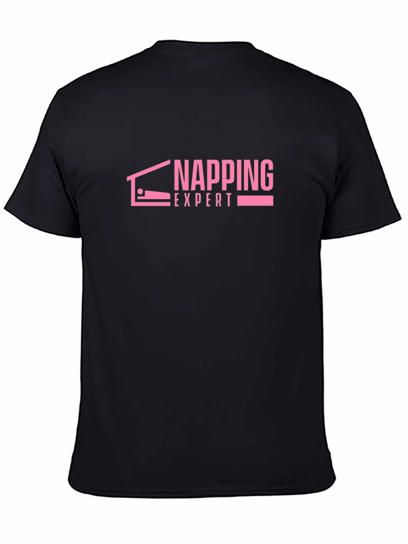 Napping Expert Graphic T-Shirt - Black