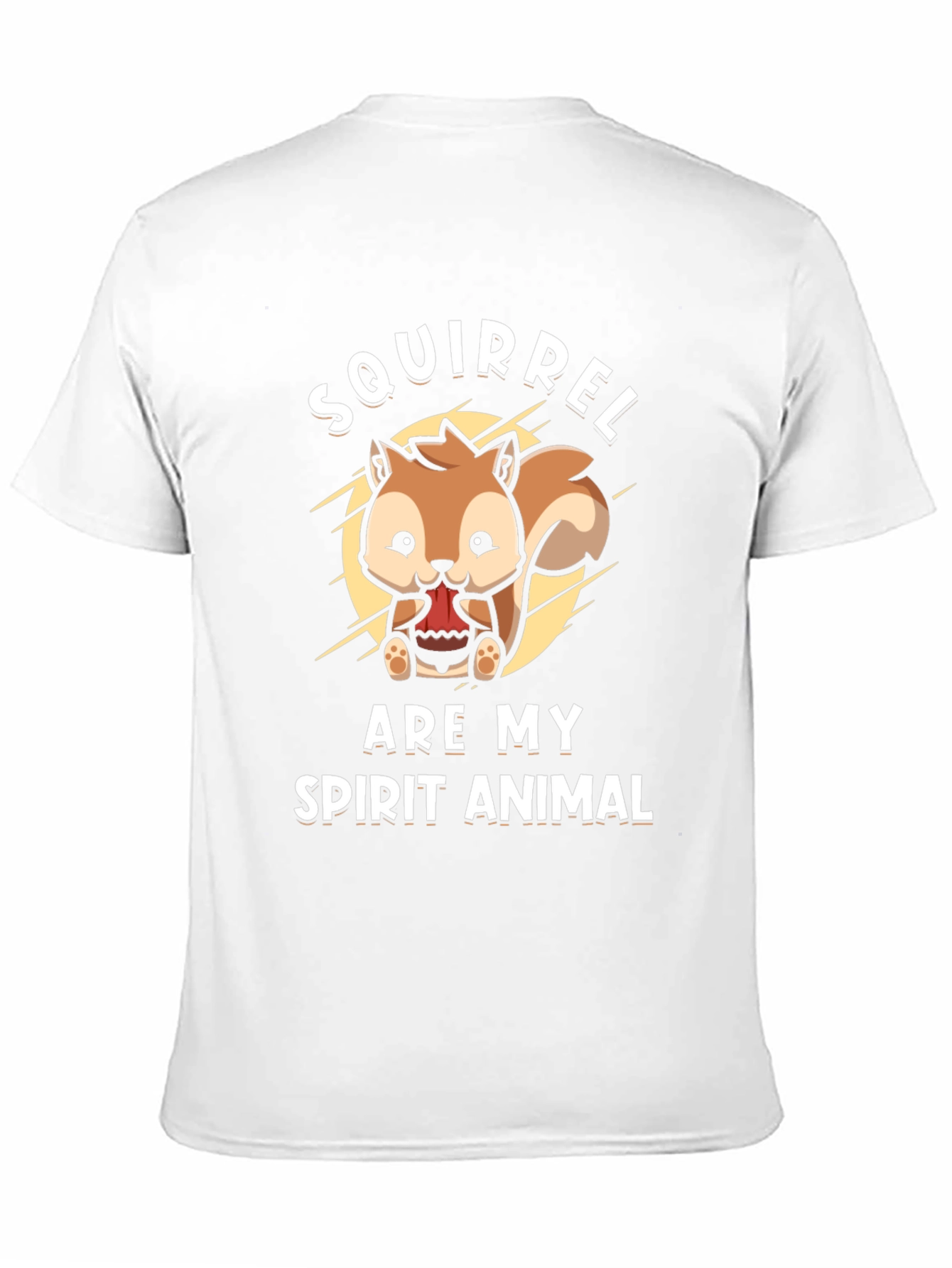 Squirrel Spirit Animal Graphic T-Shirt