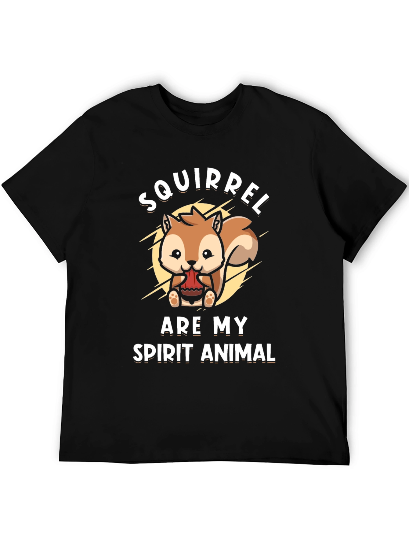 Squirrel Spirit Animal Graphic T-Shirt