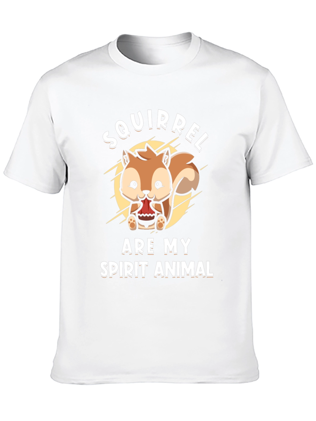Squirrel Spirit Animal Graphic T-Shirt