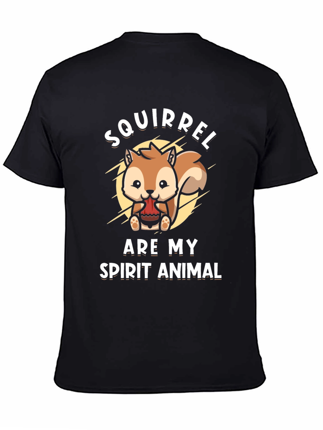 Squirrel Spirit Animal Graphic T-Shirt