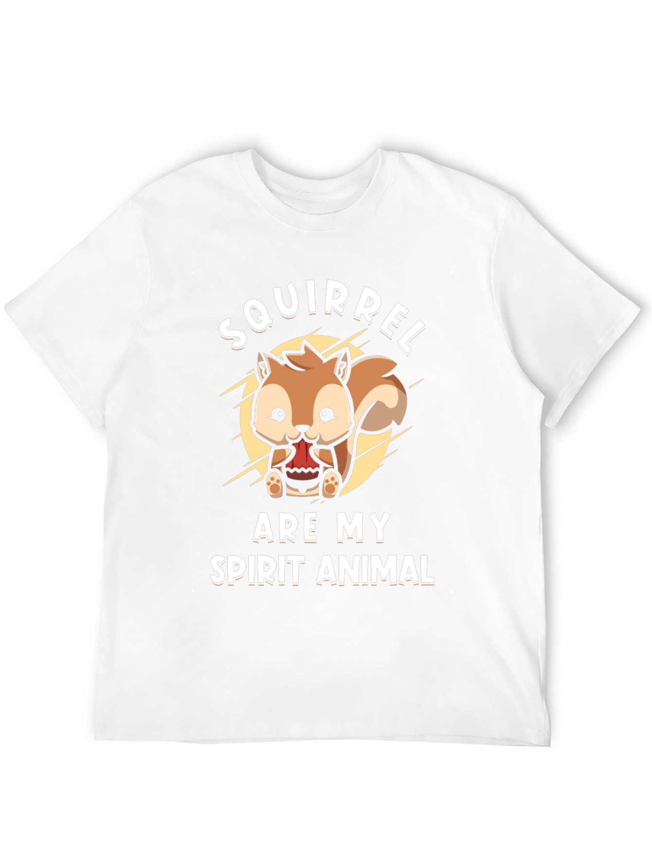 Squirrel Spirit Animal Graphic T-Shirt
