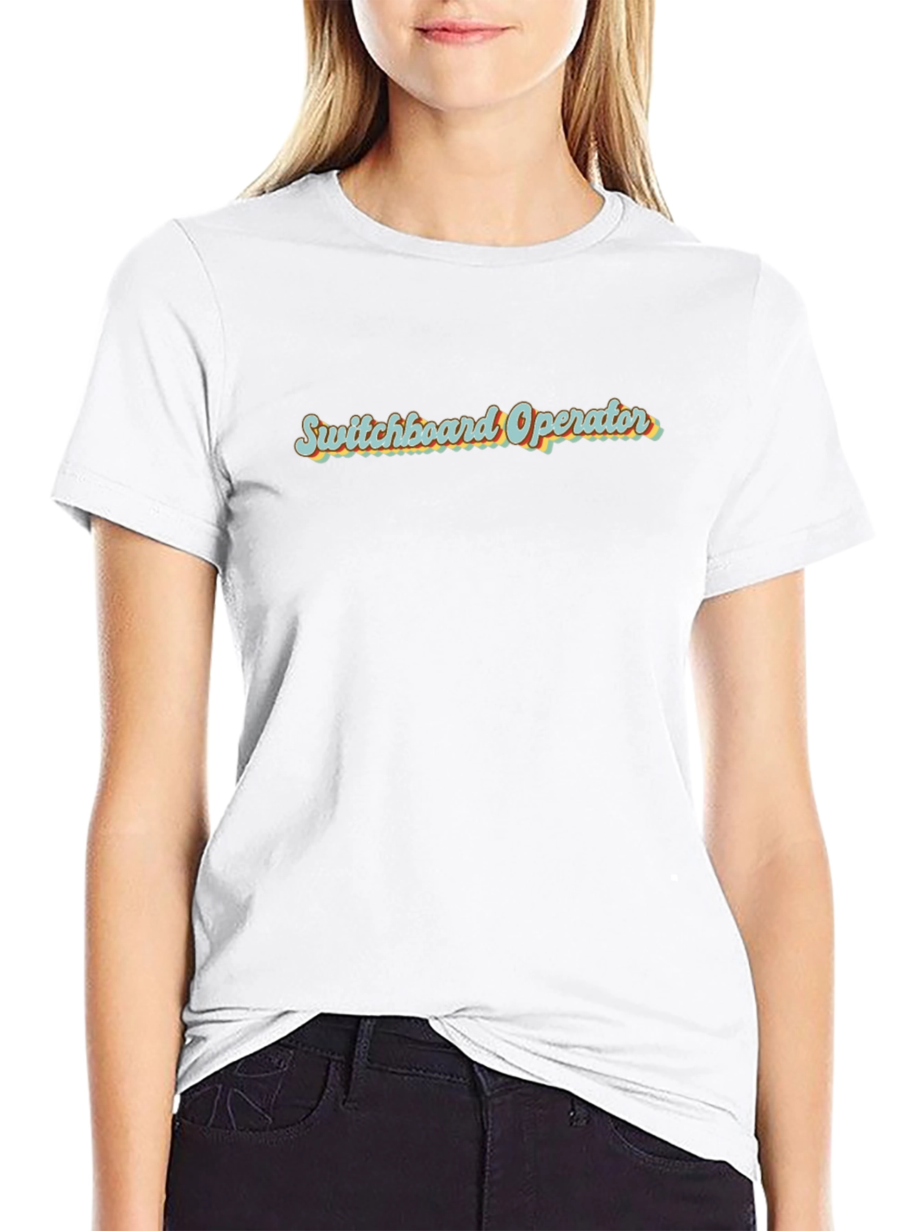 Retro Switchboard Operator Tee